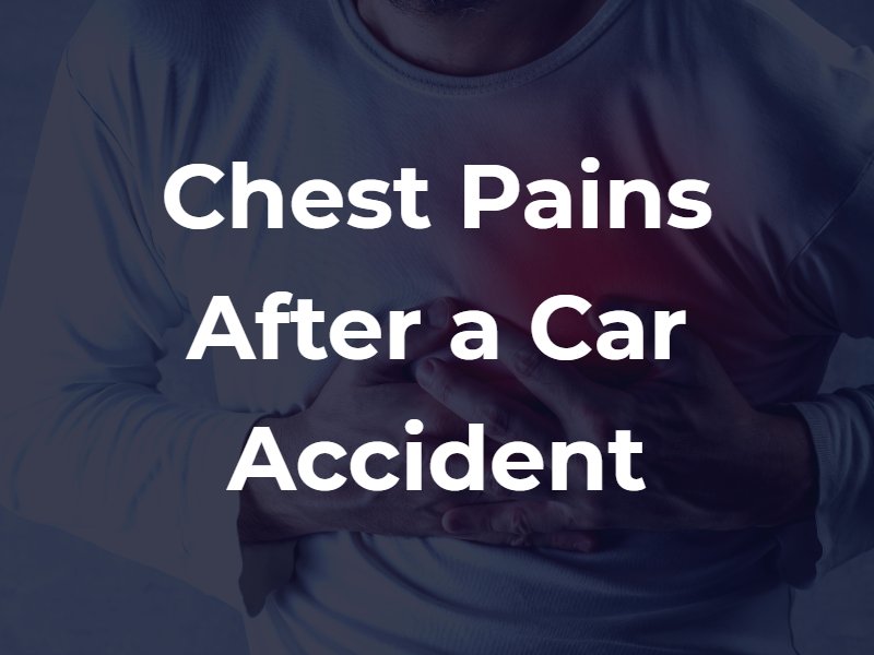 Chest pain after car accident