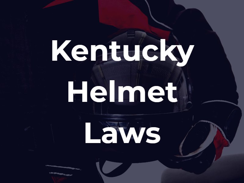 Kentucky helmet laws