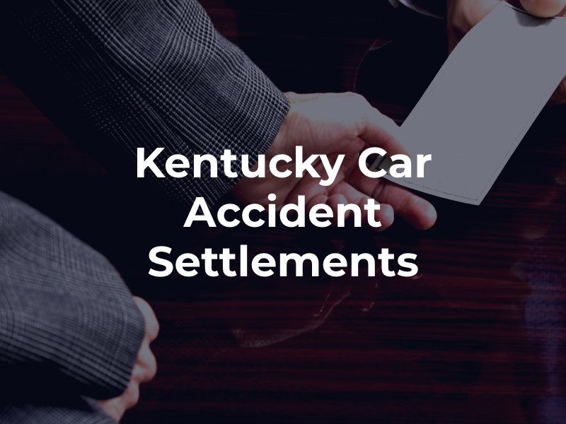 Kentucky car accident settlements 