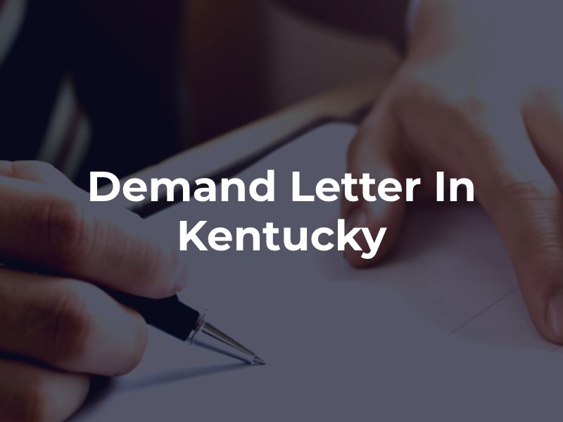 Kentucky demand letter 