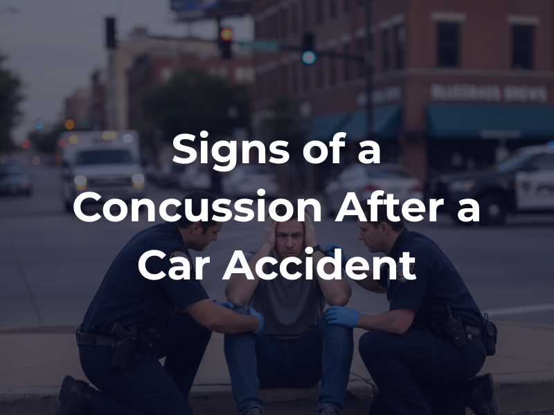 Signs of a Concussion After a Car Accident