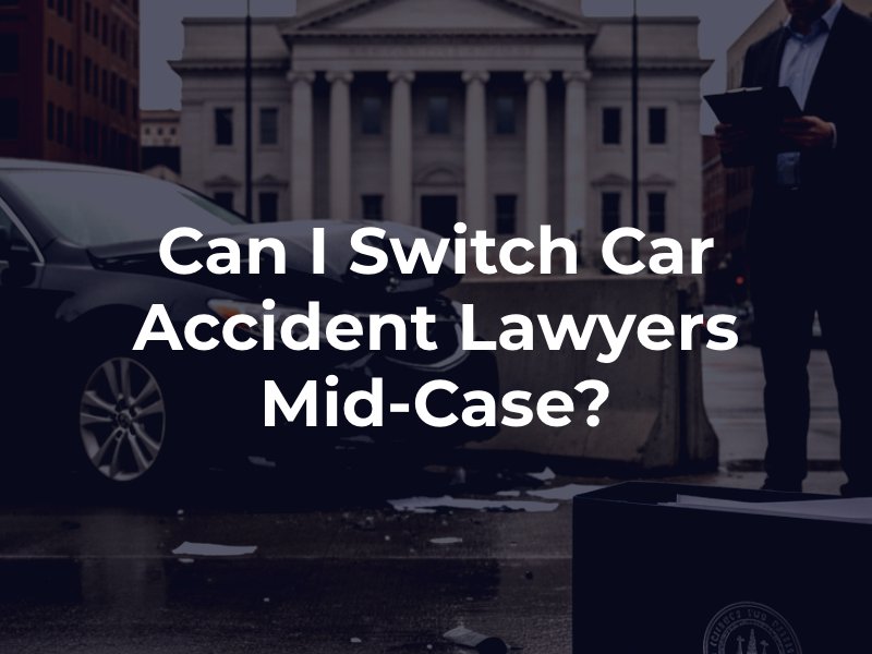 Can I Switch Car Accident Lawyers Mid-Case?